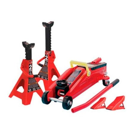 Torin Jacks, Inc Torin Jacks Trolley Jack W/ Jack Stands, 2 Ton - T82001 T82001